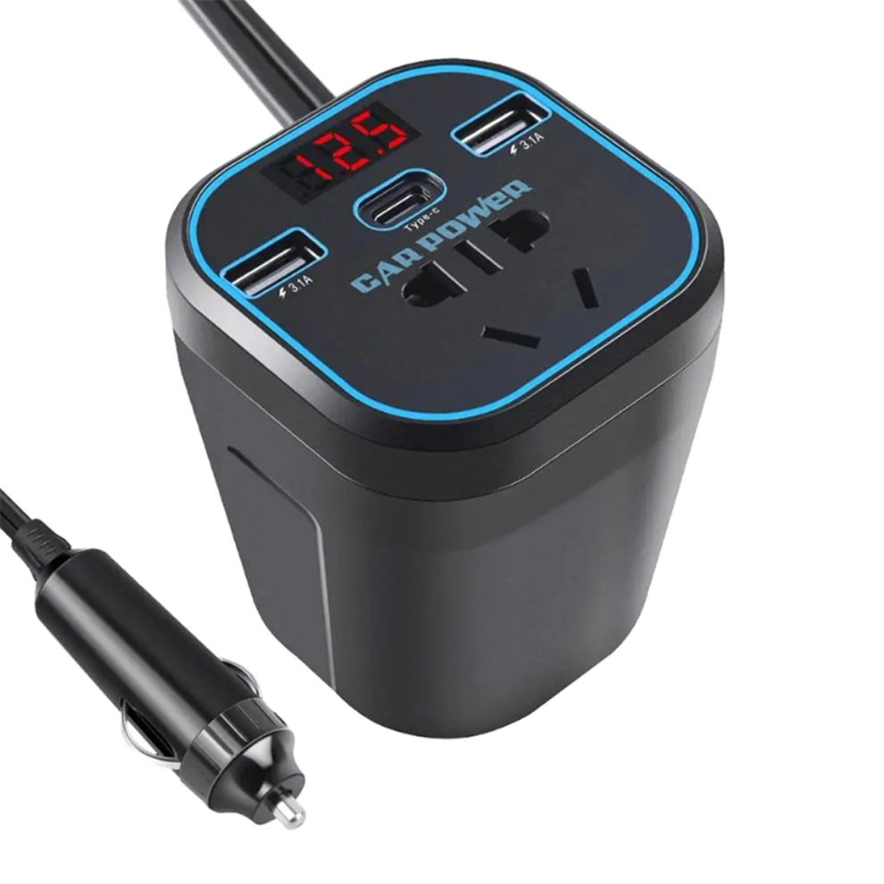 Car Charger Inverter Power 12V 24V Dc To 220V Ac Converter Adapter Plug Socket 4851748416167