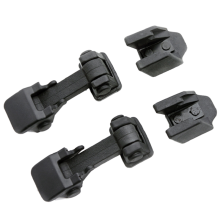 1 Set Car Bracket Latches Black Hood Lock Buckle for TJ and JK