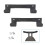2Pack Ironing Board Hanger,Wall Mounted Holder for Laundry Rooms (Black) 8