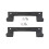 2Pack Ironing Board Hanger,Wall Mounted Holder for Laundry Rooms (Black) 2