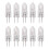 10 x G4 Halogen Light Lamp Lighting 10W Warm White 8
