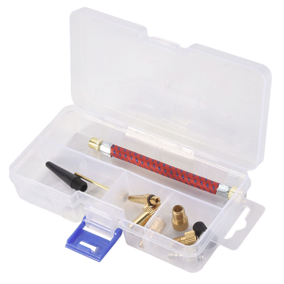 Photos - Bike Pump Jehiatek 12Pcs/Set Airbed Pump Hose Adapter Nozzle Valve Air Inflating Needles Bike Inflator Connector Tools 