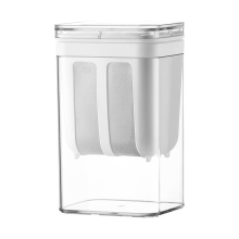 1100ml Yogurt Filter and Strainer Fine Mesh Transparent Box Homemade Screen Cheese Moisture Seperator Maker for Kitchen