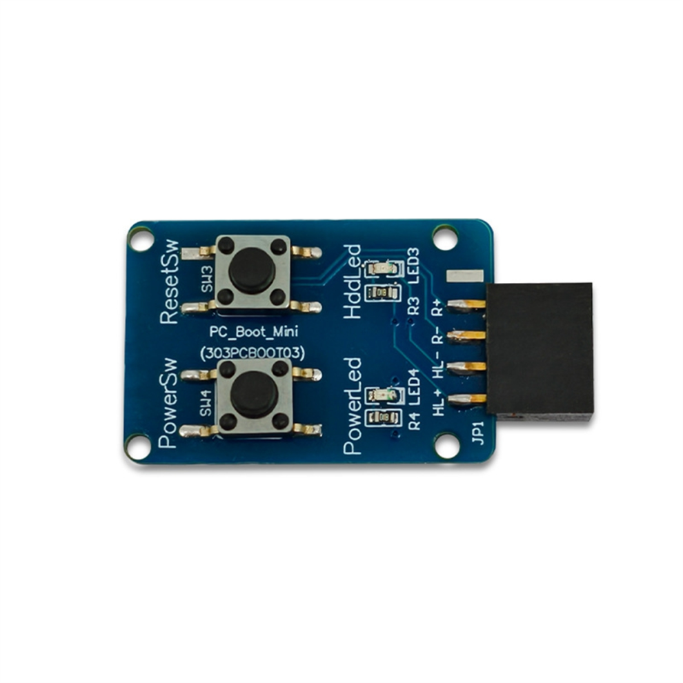 Photos - Other Components Jehiatek PC-Boot-Mini Motherboard Boot Test Board 9 Pin PC on/Off Button for 