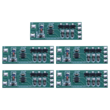 5Pcs 3-12V Flashing LED Light Module Red Blue Pair Suitable for Car Model Bicycle Electric Vehicle Safety