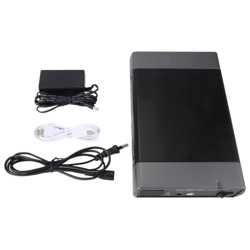 5.25 Inch USB 2.0 External Optical Drive Case Enclosure Box Adapter for XP PC EU Plug 1