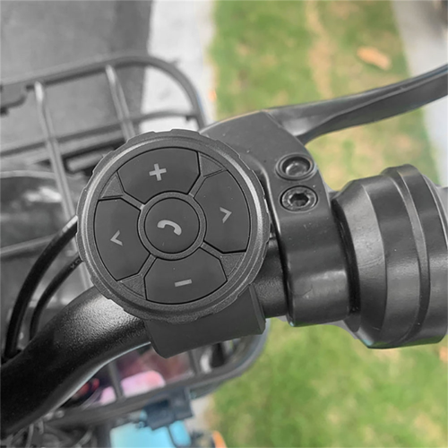 Universal Bike Handlebar Controller Wireless Bluetooth Volume Music Adjust Button Car Steering Wheel Control