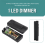 220V Foot Dimmer Switch Operated LED Full Range Inline Slide Control for Floor Lamp / 6