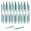 40 Piece Epoxy Mixing Nozzle Electrostatic Tip 50Ml/1.7Oz (1:1/1:2 Ratio) 16 Elements 1