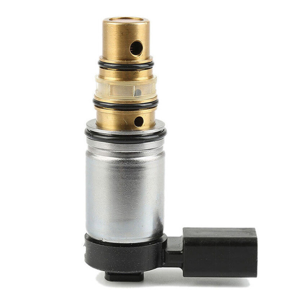Ac Compressor Control Solenoid Valve1k0820803s, 1K820859f For Sanden Pxe16 Pxe14 Silver/Gold 4851748451786