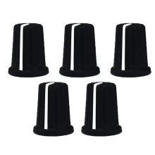 EQ Rotary Knob Replacement Equalizer Potentiometer Fader Knobs Push Rod Cap, Cap-F