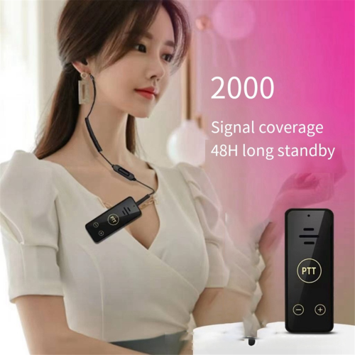 Intercom Small Mini with Headset External Sound Wireless Suitable for Beauty Salon Restaurants 2