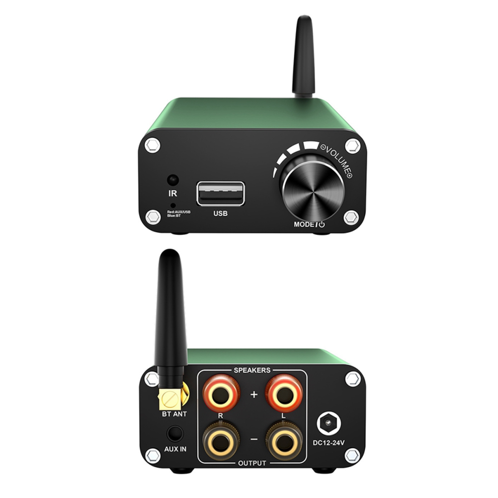 Bluetooth Audio Amplifier Tpa3116 Stereo 2.0 Channel Class D Home Theater 200W Power Digital 4851748475218