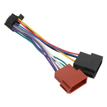 Radio Stereo Kabeladapter ISO Verkabelung Konnektor Ersatz für Sony JVC Neu