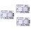 ECG 7 Step Ruler, Ruler Plastic Measuring Tool, for ECG/EKG Interpretation 8