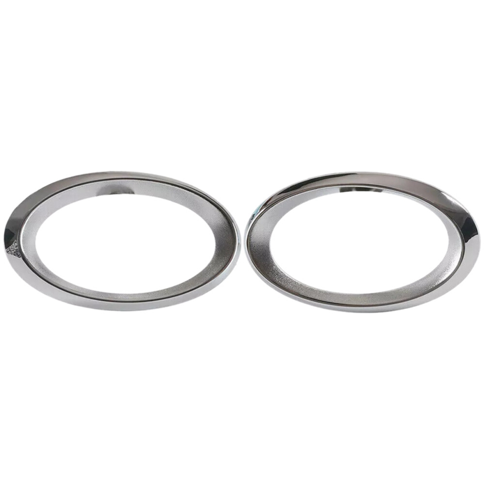 Front Bumper Fog Cover Chrome For S211 W211 E-Class Lamp Bezel 2118850974 2118851074 Light 4851748479841