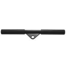 DIY Home Gym LAT Pull Down Bar Attachment for Cable Machine, with Rubber Grip Pulley System