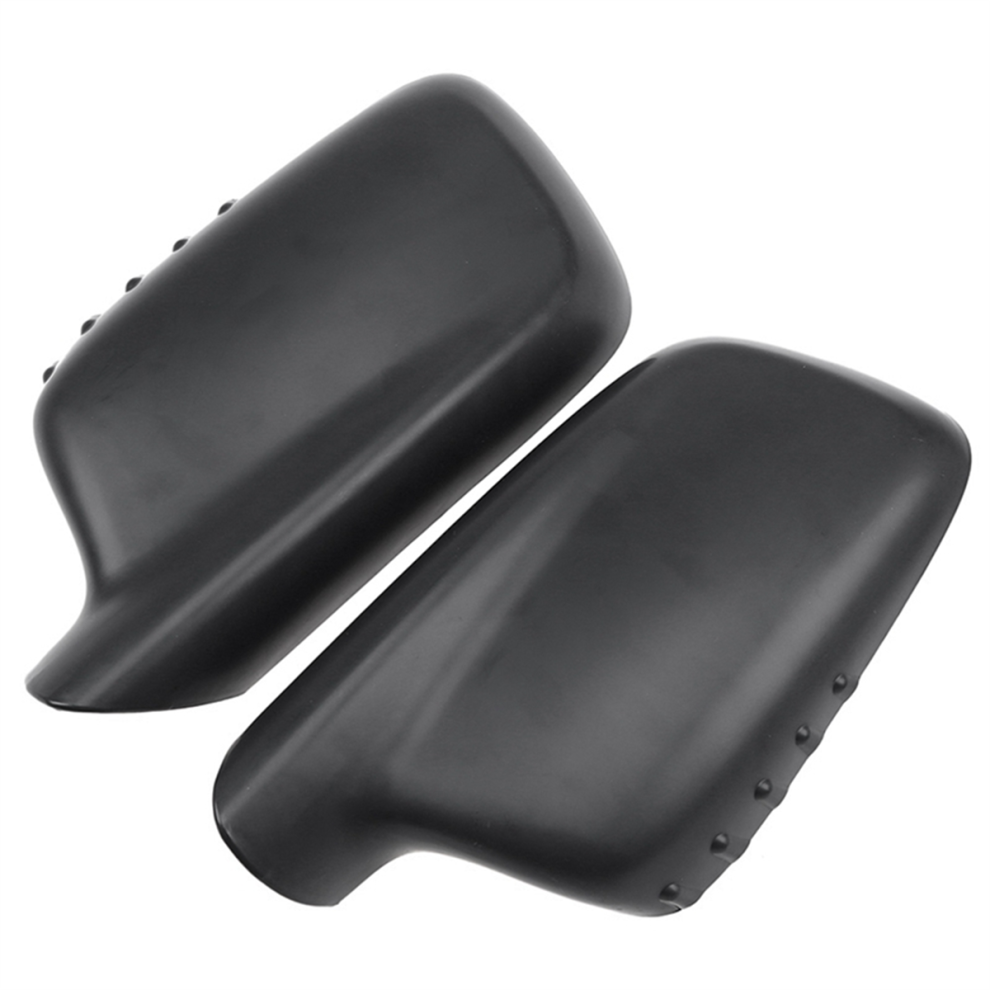 1Pair Car Rearview Mirror Covers Trim Caps For E65 E66 E67 E46 Coupe 51167074236 51167074235 Black 4851965800664