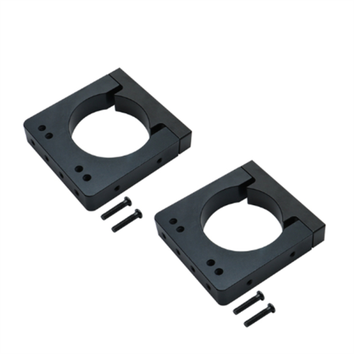 2 Pcs CNC Diameter 65mm Spindle Motor Fixture Aluminum Support Mounting Base Bracket(65mm) 2