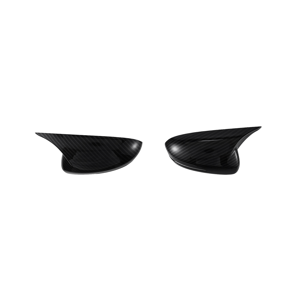1Pair Rearview Mirror Cover Housing Ox Horn Trim Caps For K5 2011-2015 Side Shell Sticker Carbon 4851965807151