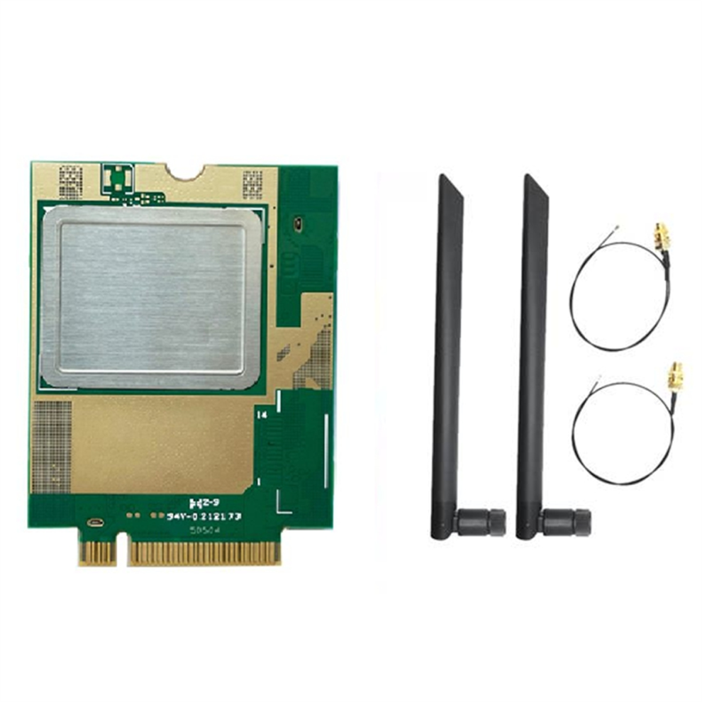 Photos - Other Network Equipment Jehiatek 5G M.2 Card T99W175.43 X55 Module 5W10V25782 for Yoga 5G-14Q8CX05 & IdeaPad 5G-14Q8X05 Laptops with 8dbAntenna