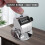 Round Base 4 Digit Manual Hand Tally Mechanical Palm Click Counter 4