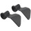 2 Pack Carbon Steel Non-Stick Coating Breadmaker Paddle, Replacement Parts Paddle for Bread Maker Machine 2