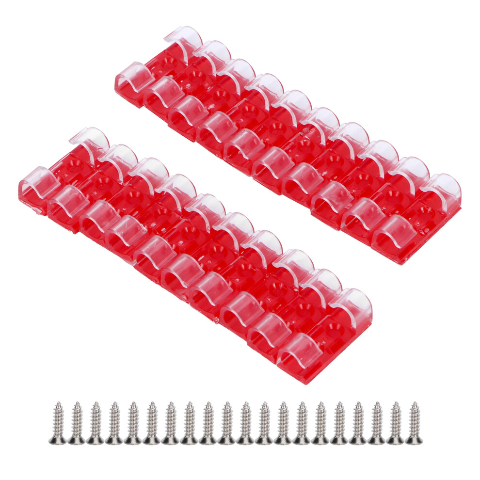 20Pcs Wire Clamp Self Adhesive Line Cable Clip 9387669292696