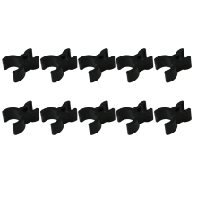 10Pcs Trumpet Pencil Clip Black French Horn Clips Make Notes Fits Inside Pipe