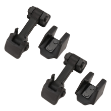 1 Pair Front Hood Latch Catch & Bracket 55395653AF 55395652AC for JK 2007-2018
