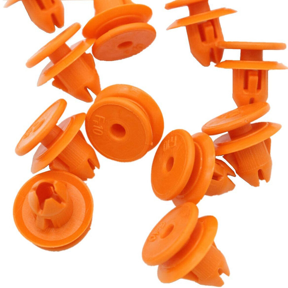 100Pcs Flare Clips Mountings Fastener Screws For V70 Xc70 Xc60 Xc90 8659732 4851965849298