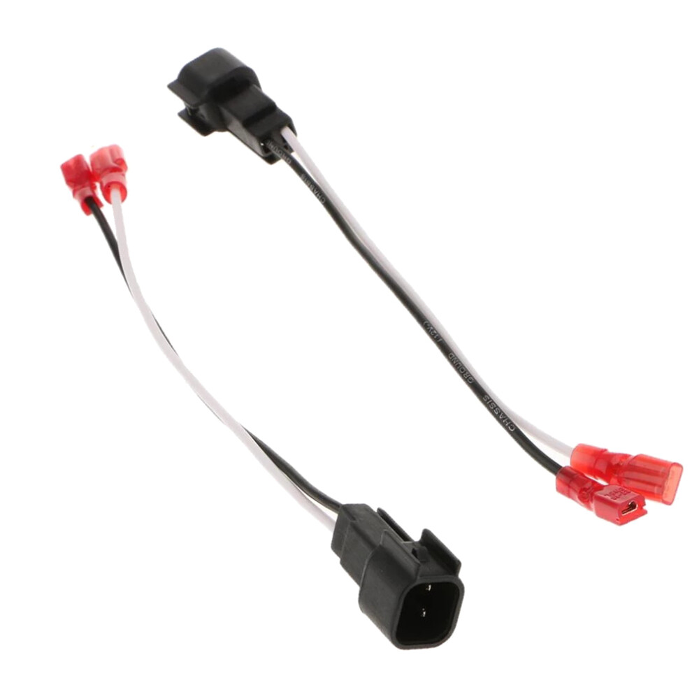 1 Pair Car Audio 2-Pin Plug Speaker Replacement Wiring Harness For Focus 4851965849489