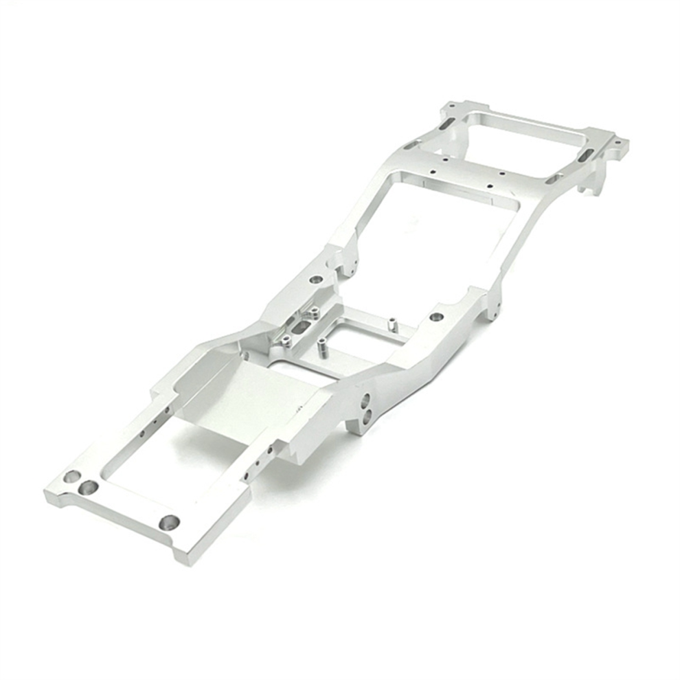 Jehiatek Silver Mn82 Lc79 Rc Car Chassis Frame 1/12 Upgrade Parts Spare Accessories