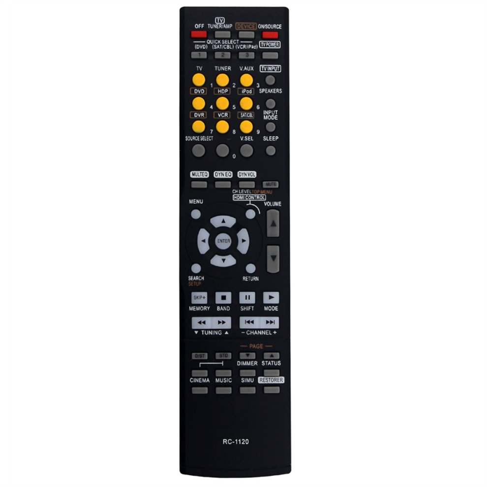 Rc-1120 Remote Control For Av Receiver Parts Avr-590 Dht590ba Avr-1610 Avr-1910 Avr1802 Avr2506 Avr2803 Avr3805 4851965857279