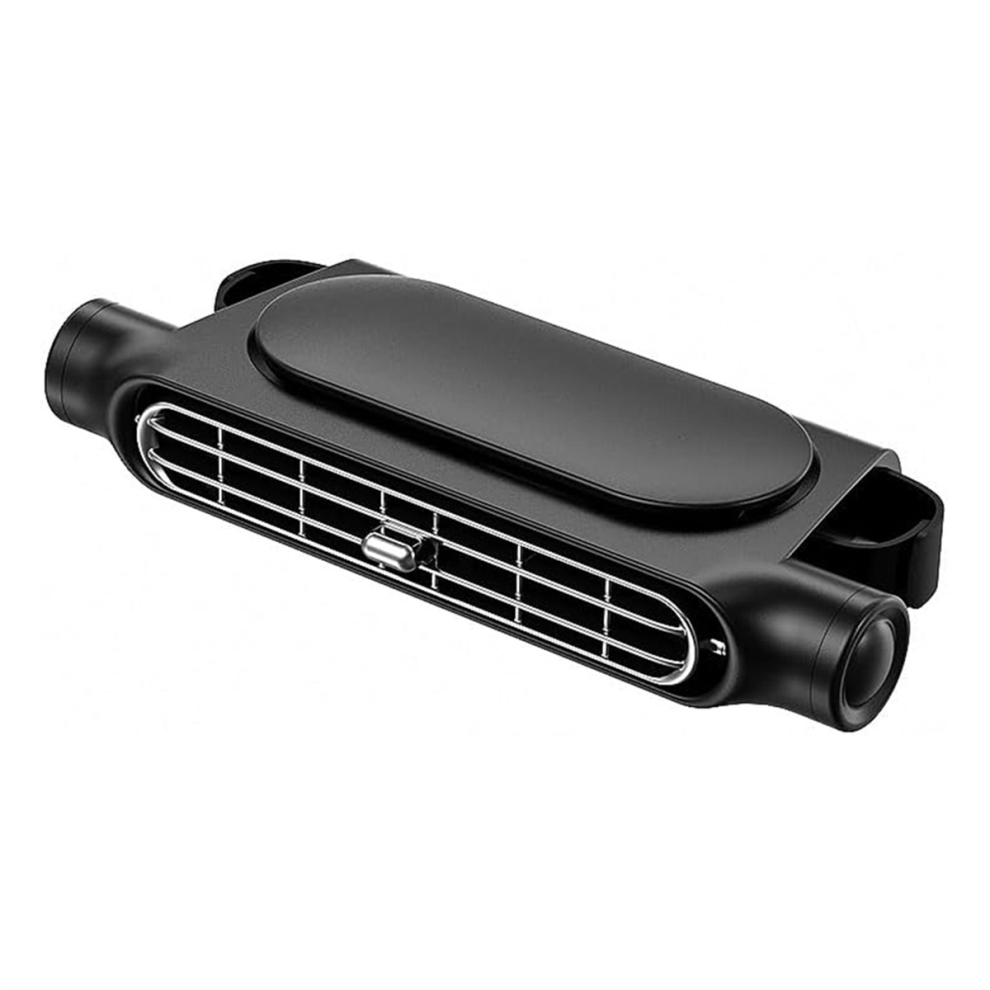 Electric Car Fans For Rear Seat Passenger Portable Headrest Backseat Fan With Three Speed Regulation Suv Black 4851965850447