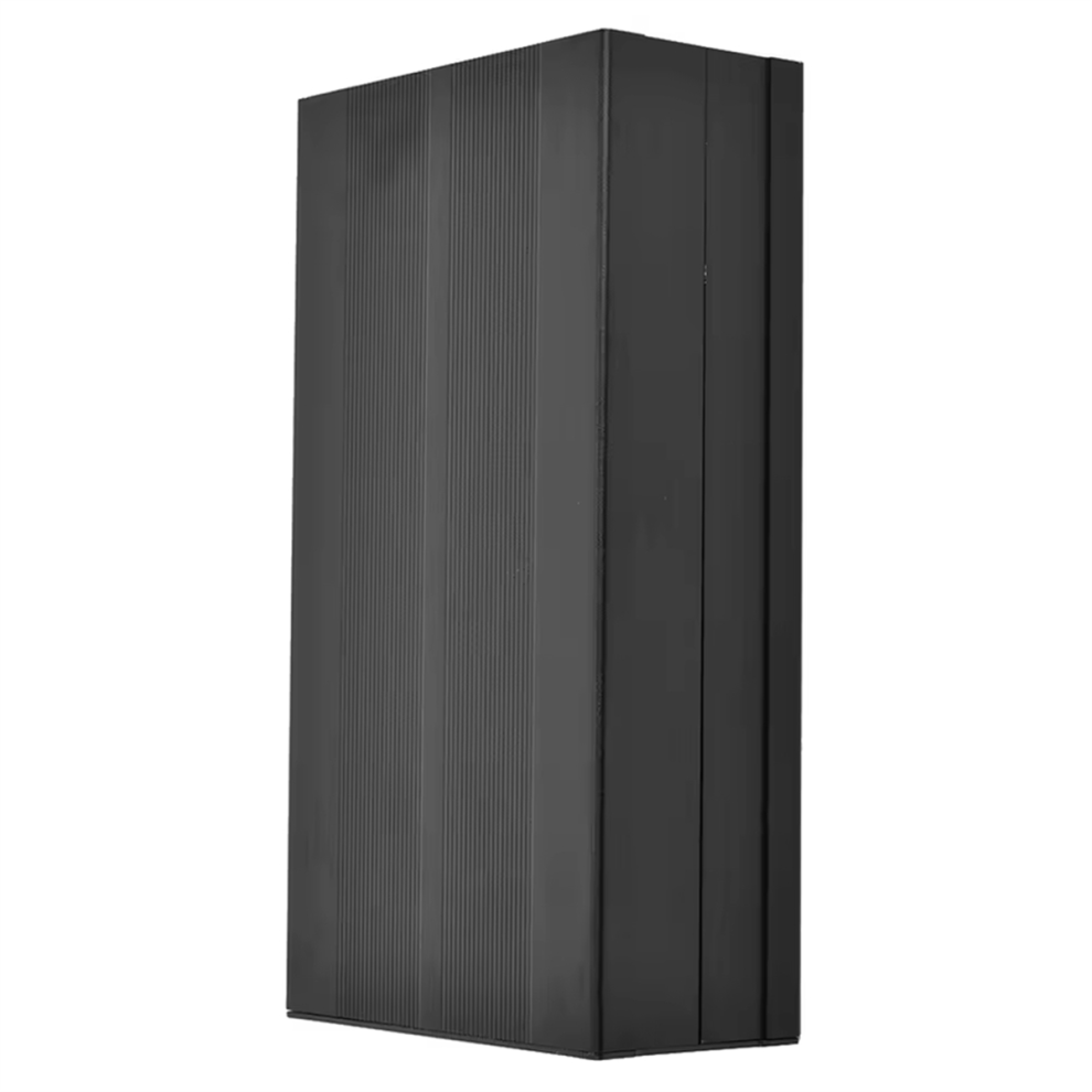 Electronic Case Enclosure, Aluminum Alloy Project Box Diy Sand Enclosure Protection 55X106x200mm Black 4851965859631