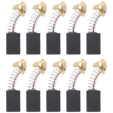 10 Pcs 17137mm Power Tool Motor Carbon Brush 999038 for Black+gold+silver