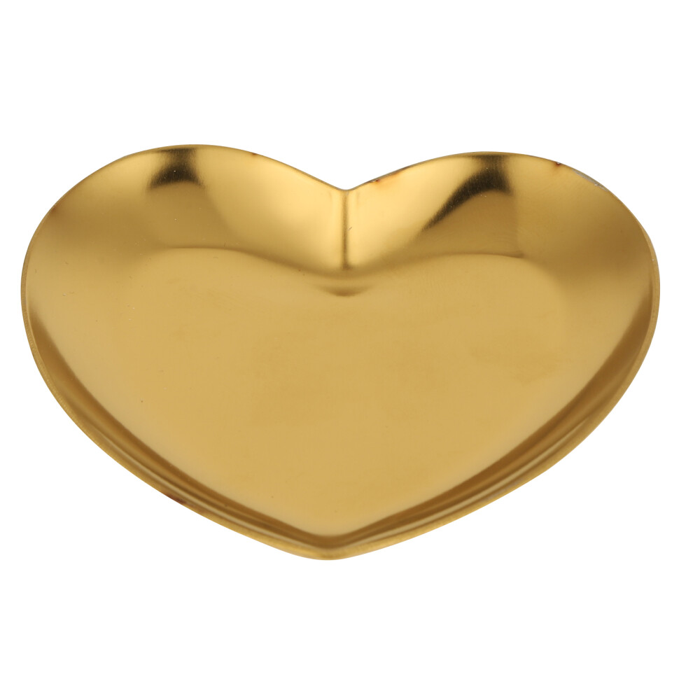 Heart Shaped Nail Art Palette Stainless Steel DIY