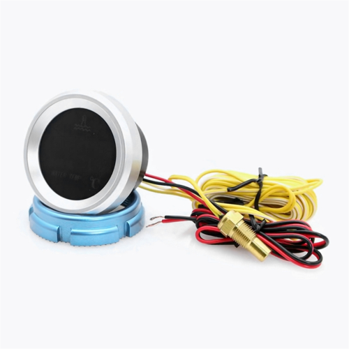 52mm Water Temperature Gauge Car Digital Meter LED Display with Sensor Alarm Function 2