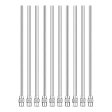 10 Pcs Blunt Tip Dispensing Needles 4 Inch, 12 Gauge Stainless Steel Fluid Applicator 10G