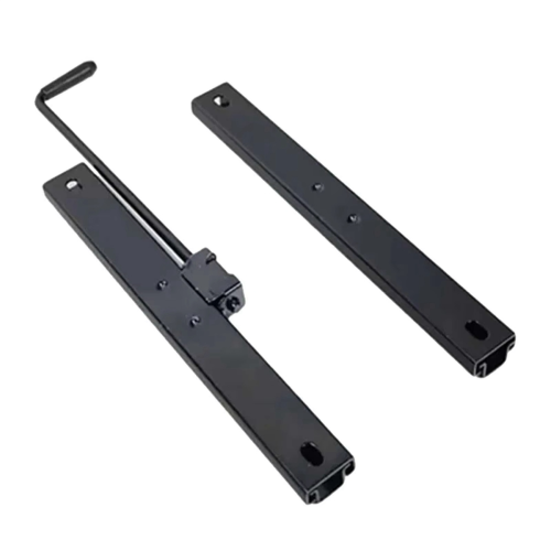 Single Lock Car Seat Slide Rail High Strength Adjustable Assembly Kit for Loader Forklift Tractor B 2