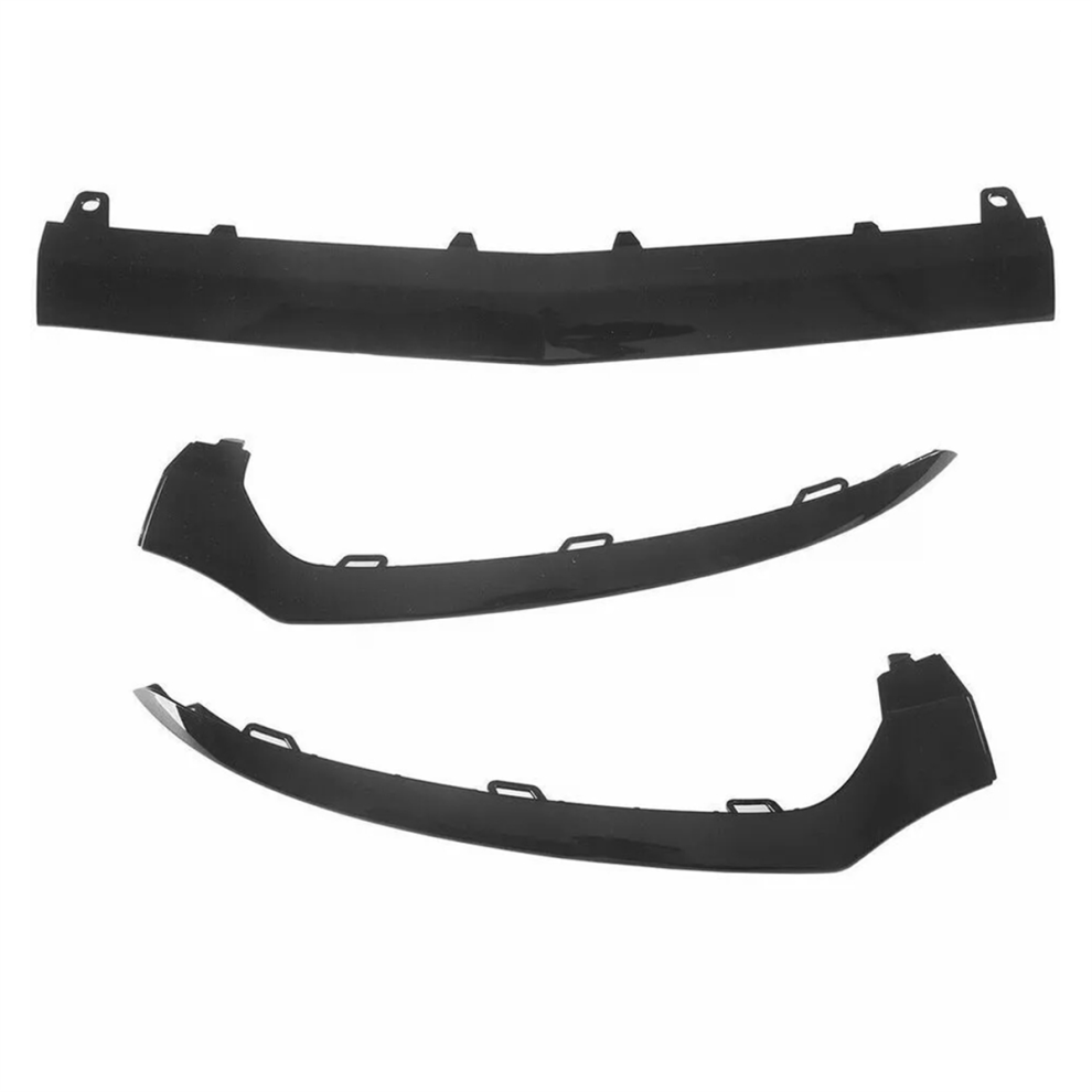 3Pcs/Set Front Bumper Lower Lip Splitter Trim For C-Class W205 15-18 2058851474 A2058851574 A2058852500 4851965886170