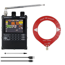 TEF6686 Radio High Sensitivity Full Band FM AM LW MW SW Shortwave 2.8inch IPS TouchScreen Support Firmware Upgrade