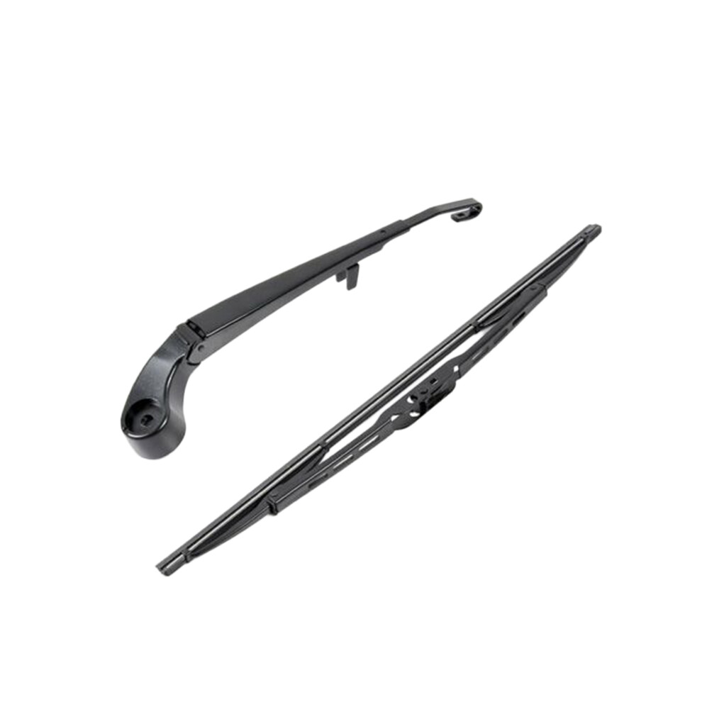 2Pcs Car Rear Window Windshield Wiper Arm Blade Set For X5 E53 1999-2006 61627068076 Black 4851472054857
