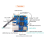 For Zero 3 Development Board 1GB RAM H618 WiFi5+BT 5.0 Gigabit LAN for Android 12 Debian12 Ubuntu22.04 7