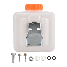 2.5L Air Parking Heater Tank Square Oil Storage with Cover for Car Truck Caravan