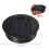 2Pcs Solar Light Replacement Top LED Panel Lantern Lid for Outdoor Hanging Lanterns IP65 Waterproof 4