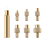 Heat Insert Nut Iron Tip M2 M3 M5 M6 M8 Brass Thread Embedded Kit Insertion Tool for 3D Printer Soldering 1