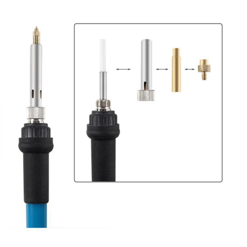 Heat Insert Nut Iron Tip M2 M3 M5 M6 M8 Brass Thread Embedded Kit Insertion Tool for 3D Printer Soldering 2