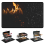 Fire Pit Mat for Bonfire,Fireproof Firepit Portable Pad Deck Patio Protect 15.75x23.6 in 4